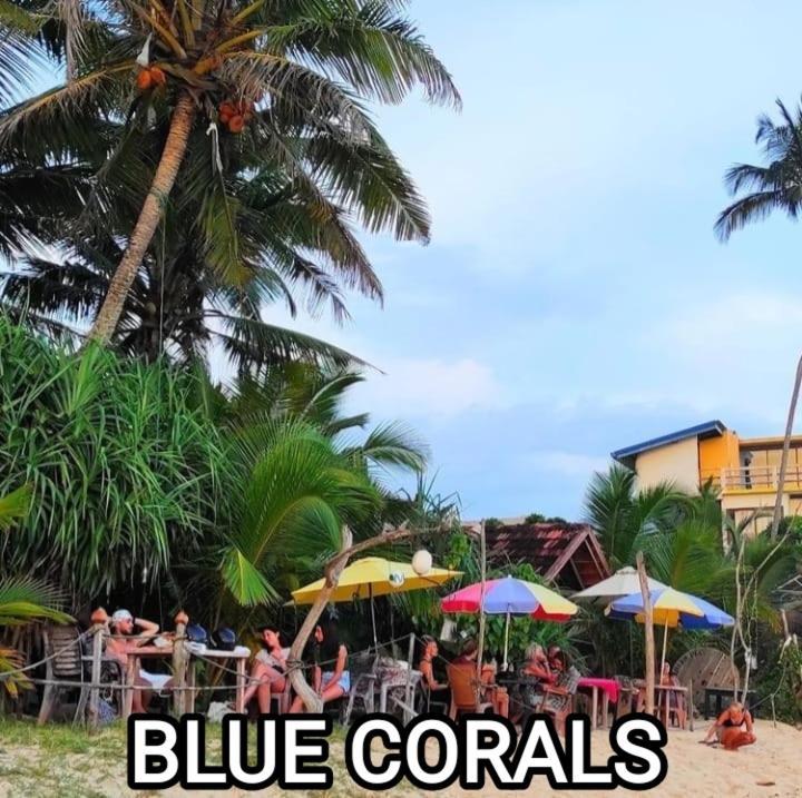 Blue Corals Beach Bungalow Матара Екстер'єр фото