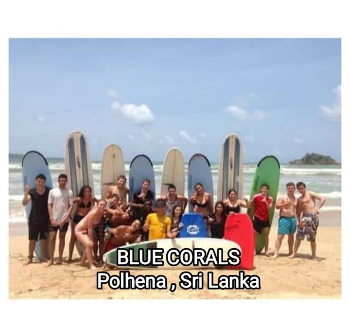 Blue Corals Beach Bungalow Матара Екстер'єр фото